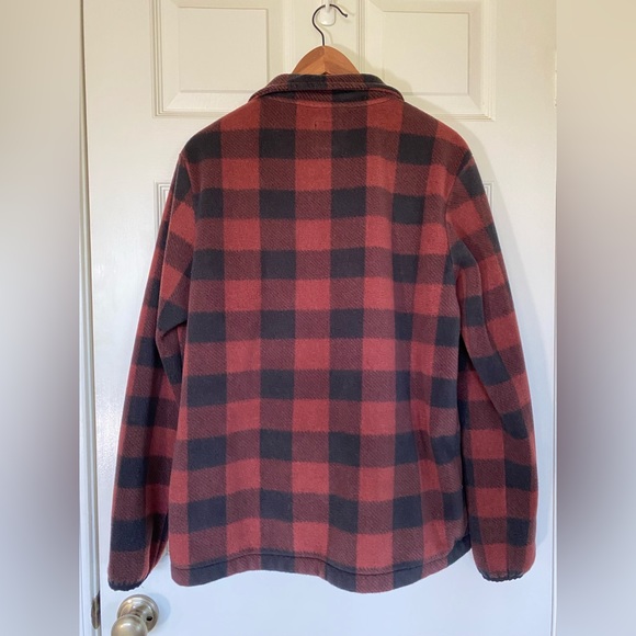 Telluride Clothing Company Red Plaid Sweater - L - Picture 2 of 5